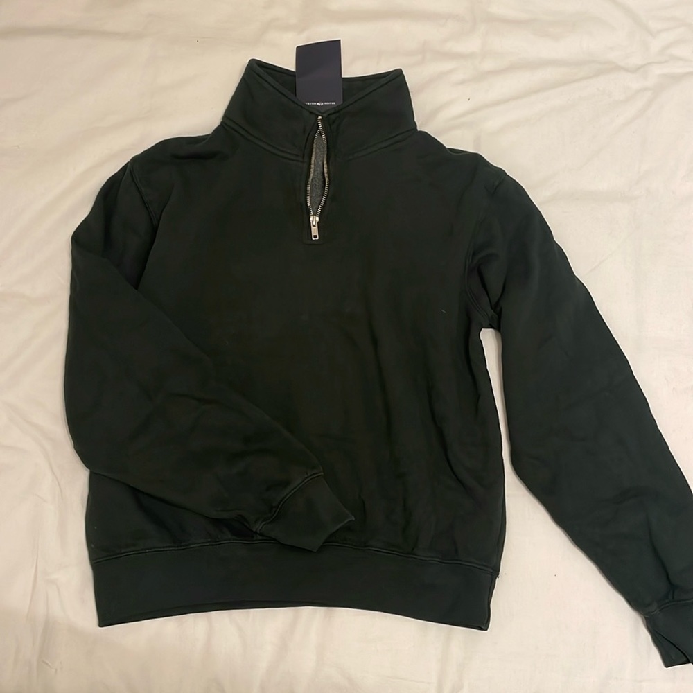 NWT Brandy Melville Missy Quarter zip Sweatshirt